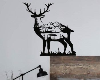 Woodland Nature Scene Wall Decal Woodland Nature Scene Wall Decal